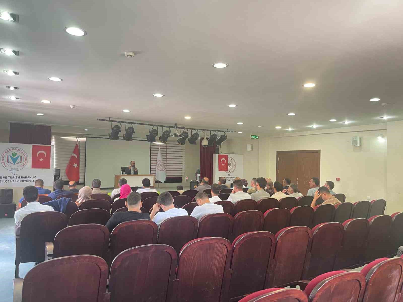 Muradiye’de “İş Ahlakı” konulu seminer düzenlendi