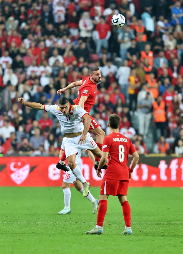 A Milli Futbol Takımımız, Karadağ'ı 1-0 mağlup etti