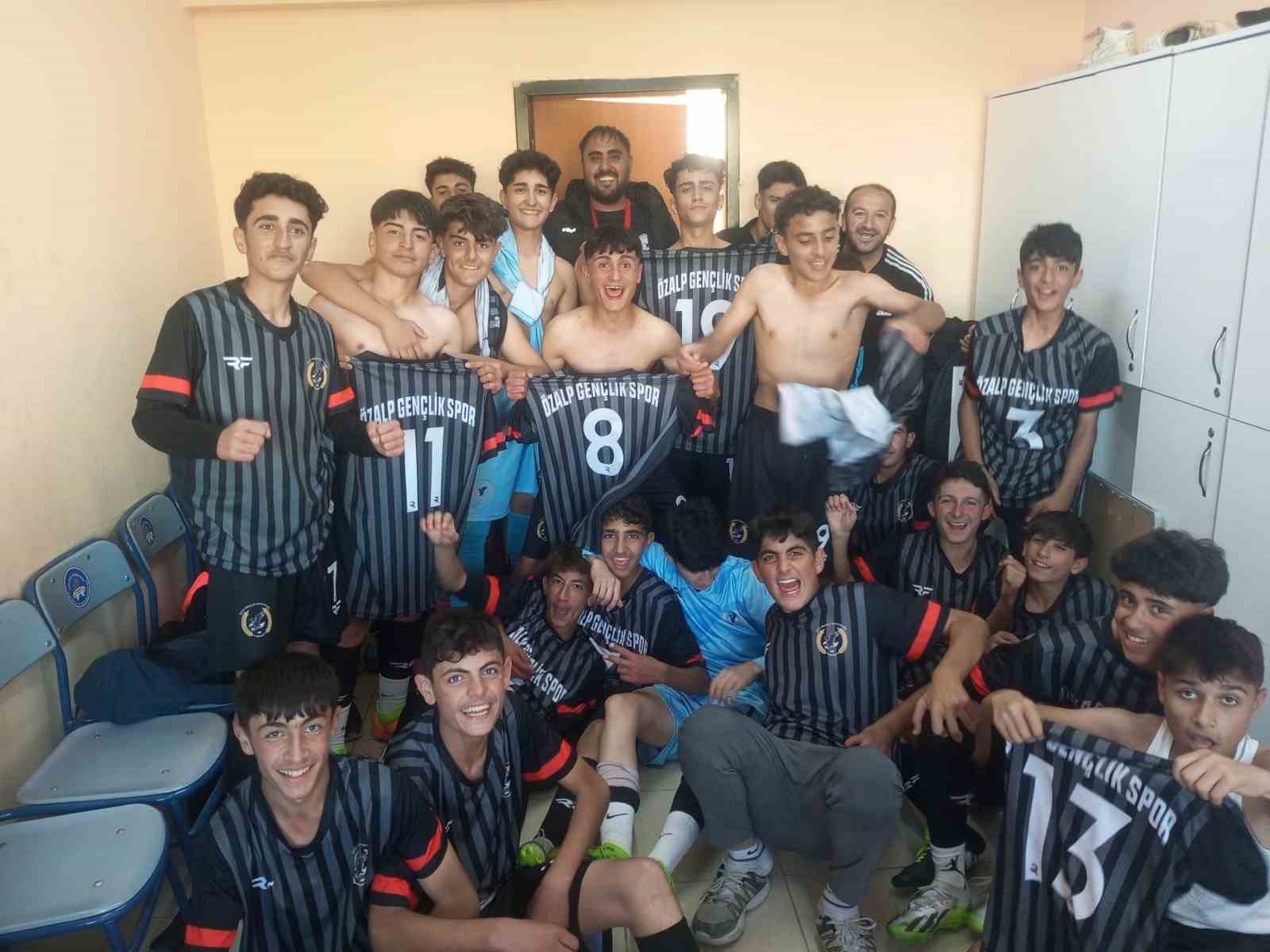 U16 Gelişim Ligi B Grubu; Özalp Gençlikspor: 5 - Başkalespor: 3
