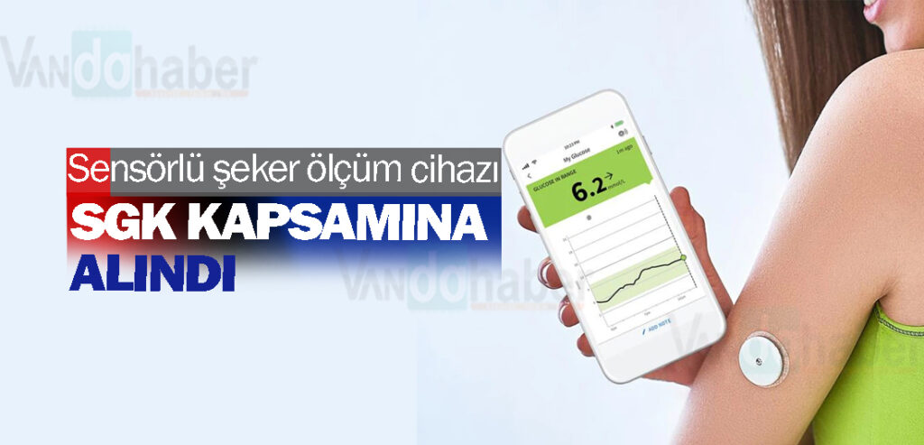 Sensörlü şeker ölçüm cihazı SGK kapsamına alındı