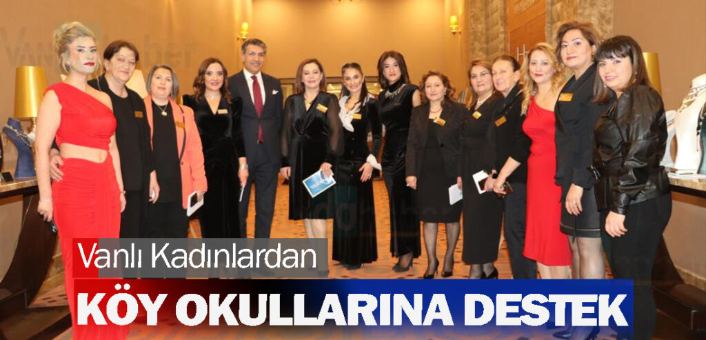 Vanlı Kadınlardan Köy Okullarına Destek