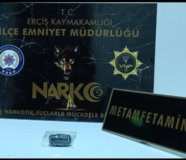 Erciş’te uyuşturucu madde operasyonu