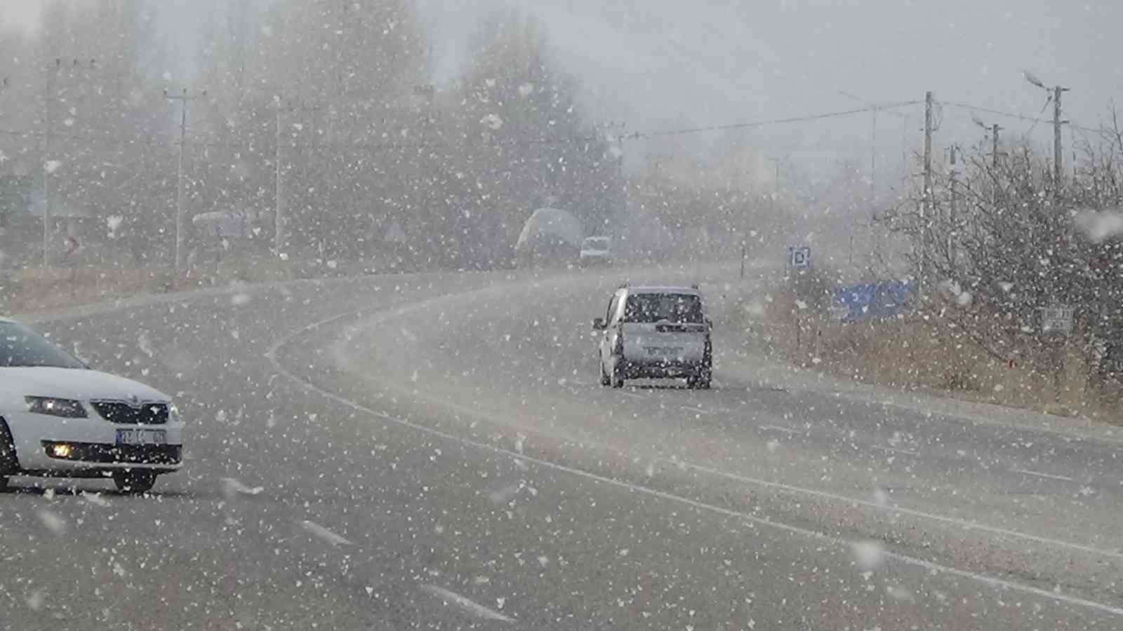 Van’da kar yağışı etkili oldu
