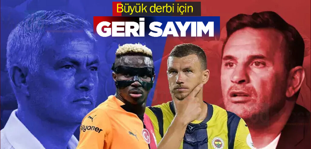 Galatasaray – Fenerbahçe derbisi için geri sayım https://www.vandahaber.com/galatasaray-fenerbahce-derbisi-icin-geri-sayim/