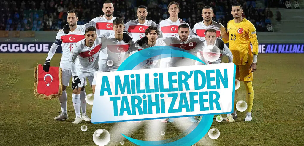 19 yıl sonra A Milli Takım'dan Tarihi Zafer