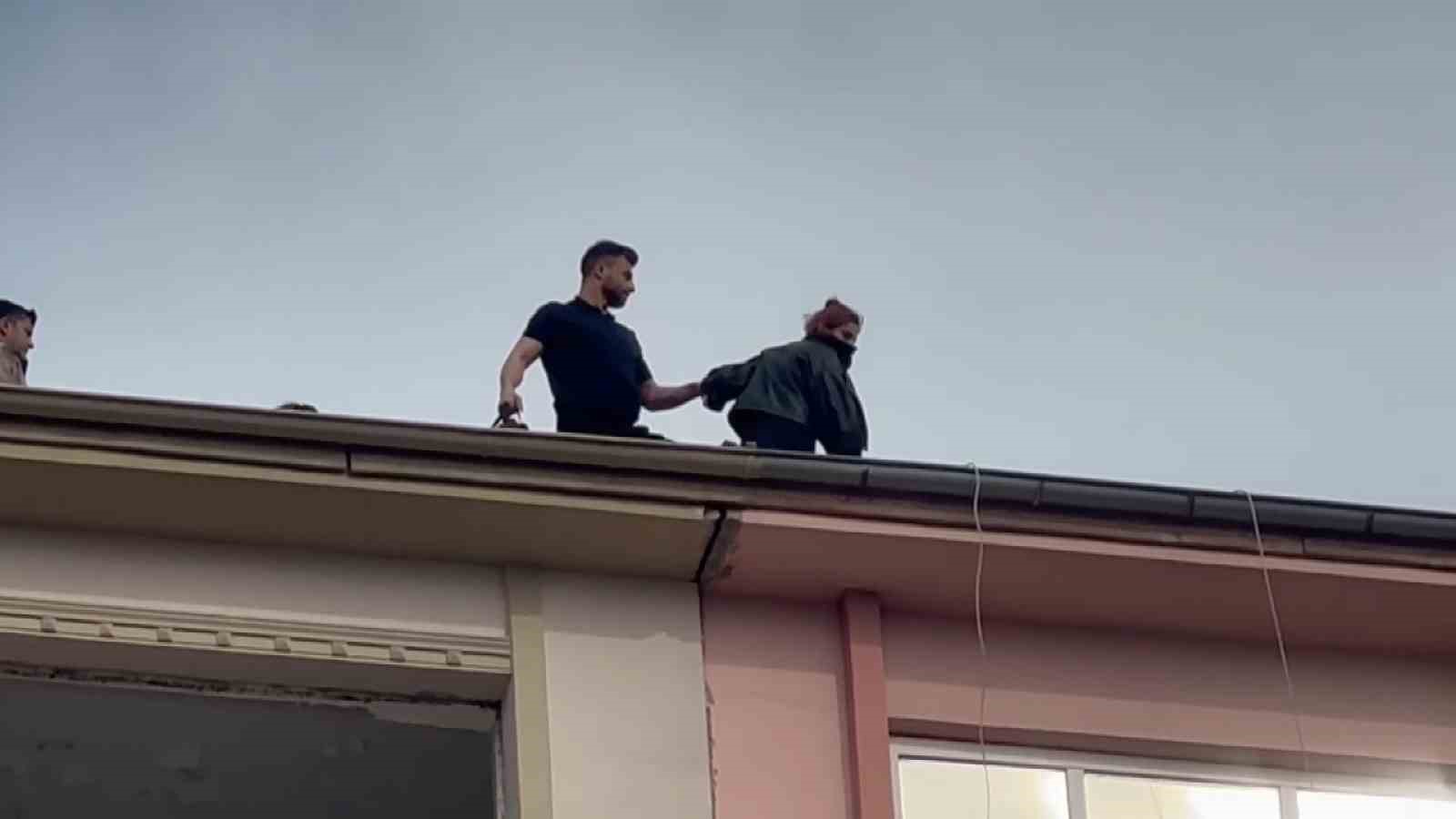 Bir kadın intihar girişiminde bulundu