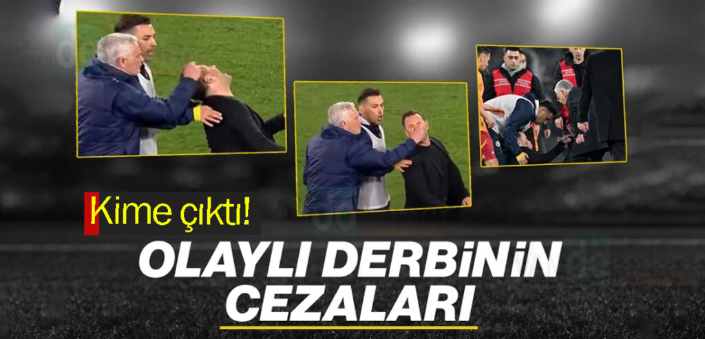 Olaylı Derbinin Ardından PFDK'dan Sert Cezalar