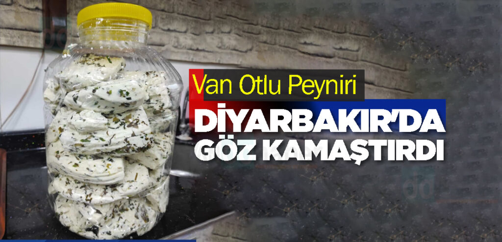 Van Otlu Peyniri Diyarbakır'da Göz Kamaştırdı