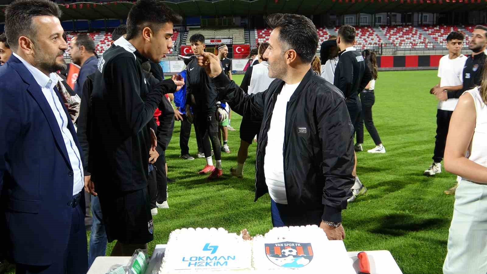 Vanspor, final maçı öncesi son provasını yaptı