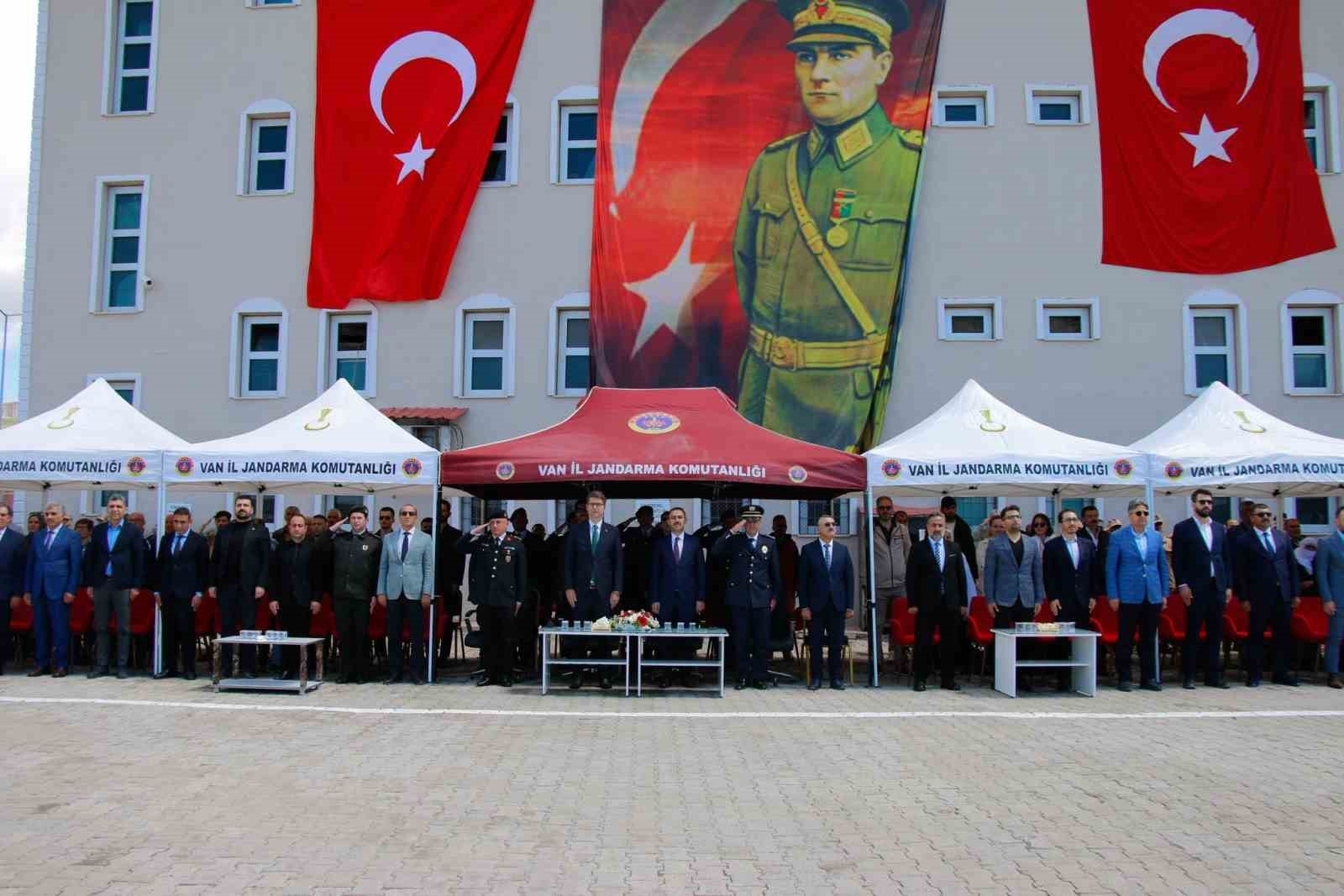 Erciş’te temsili askerlik töreni düzenlendi