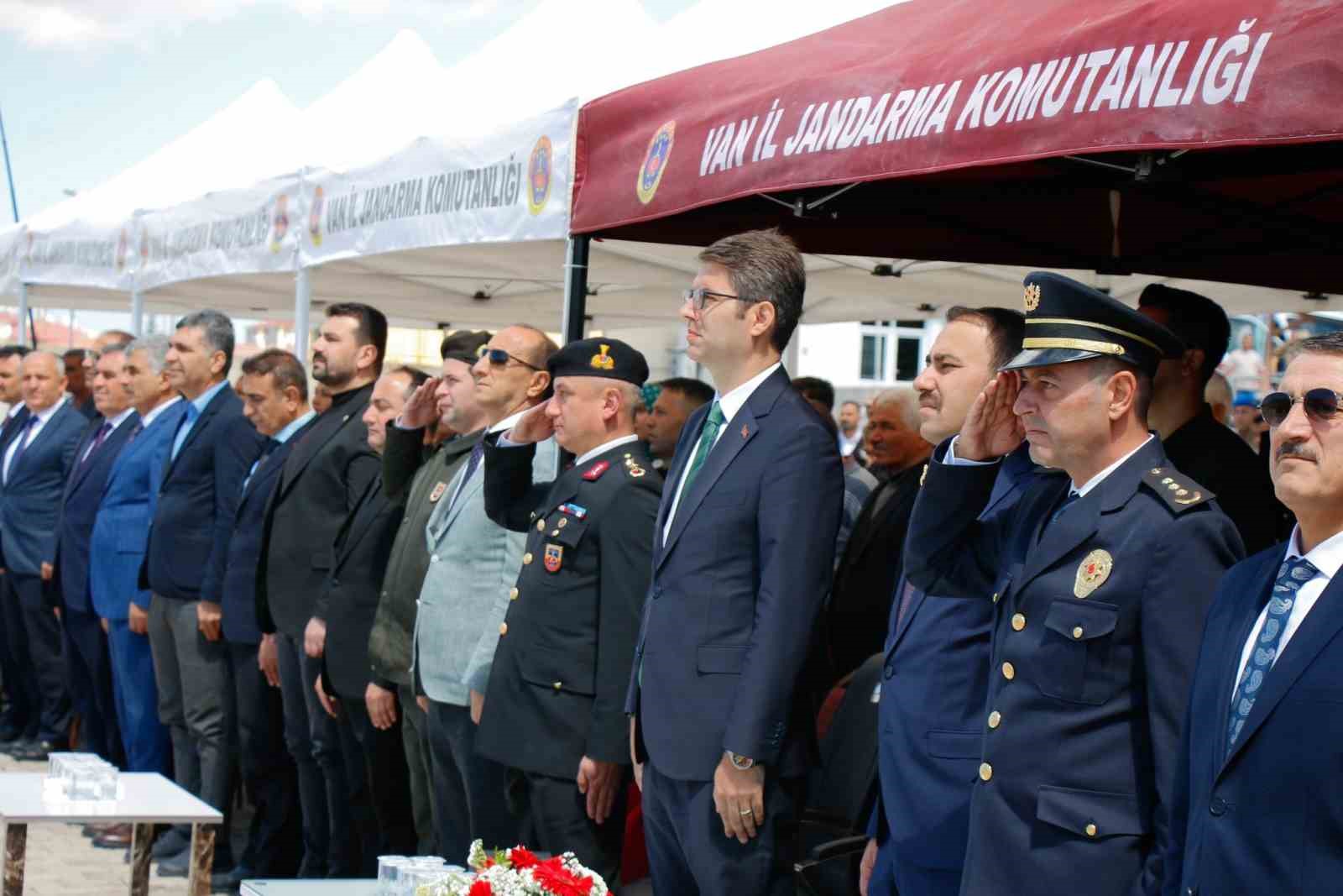 Erciş’te temsili askerlik töreni düzenlendi