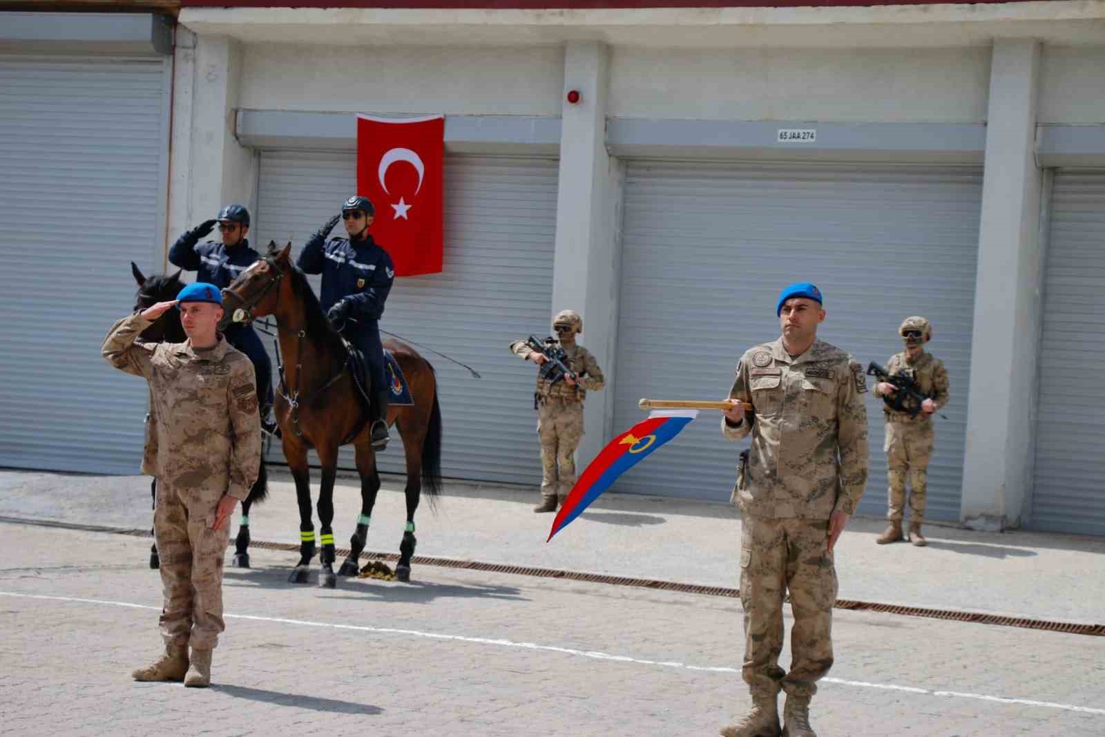 Erciş’te temsili askerlik töreni düzenlendi