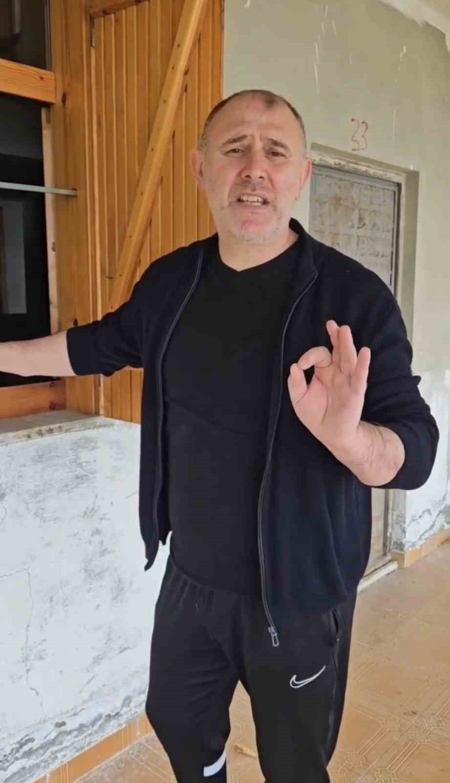 Ayılar bu kez belediye başkanının evine girdi