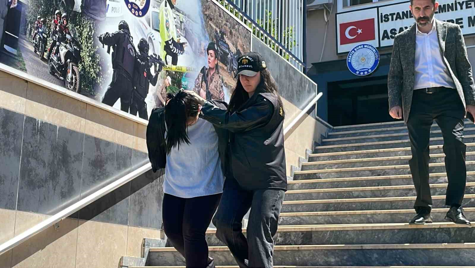 Küçükçekmece’de iş adamından haraç isteyen şüpheli yakalandı: Kadın olduğu ortaya çıktı
