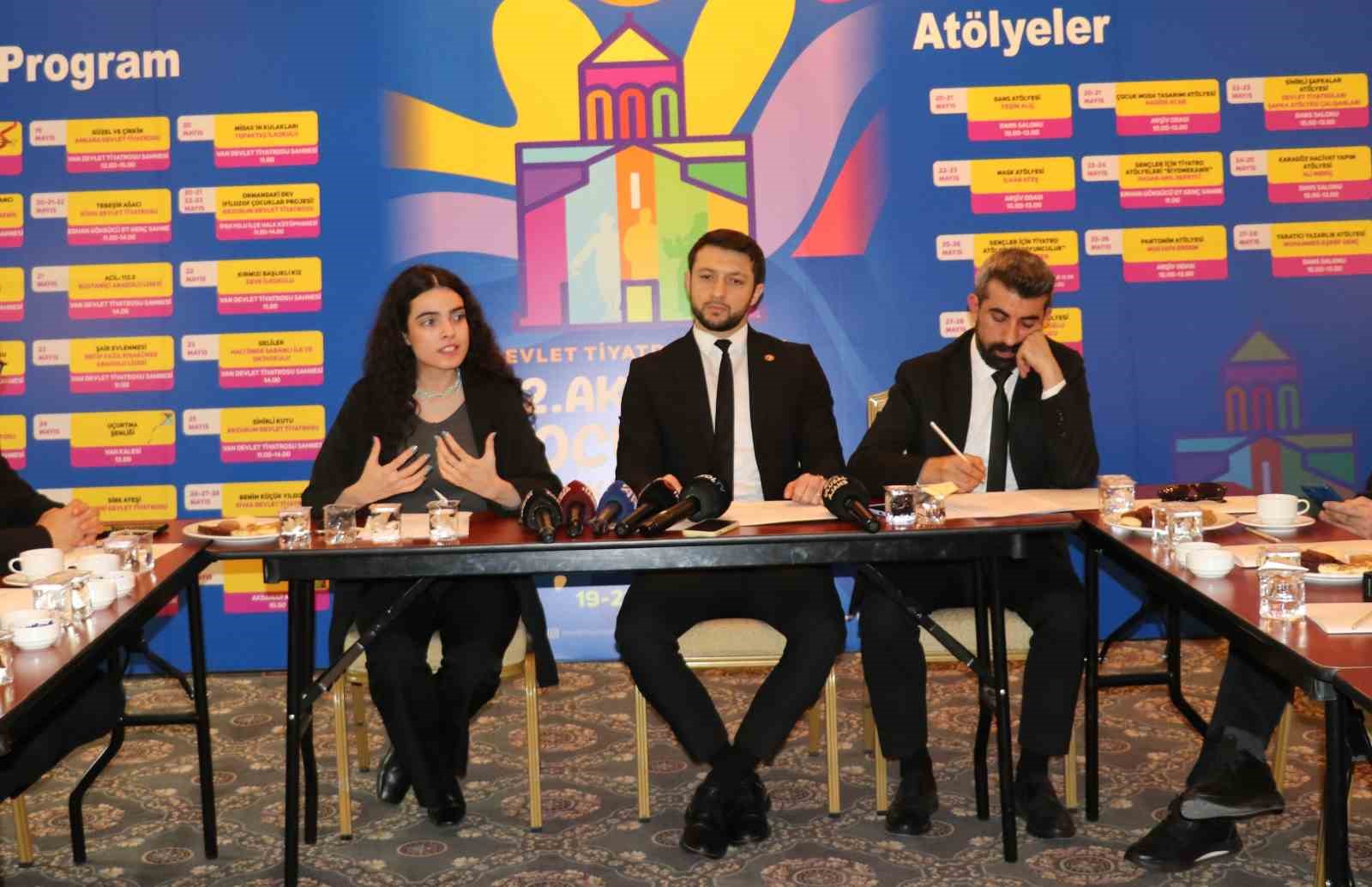 Van Akdamar Çocuk ve Gençlik Tiyatroları Şenliği başlıyor
