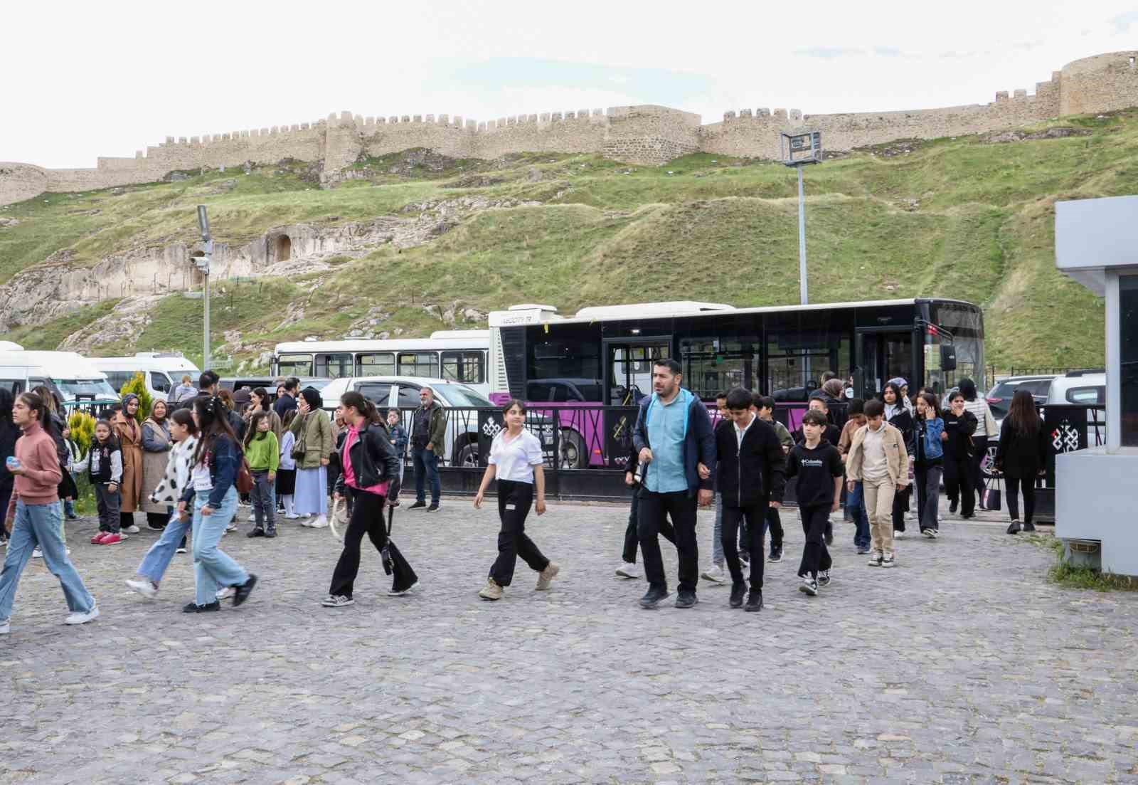 Van Büyükşehir Belediyesinden öğrencilere müze gezisi