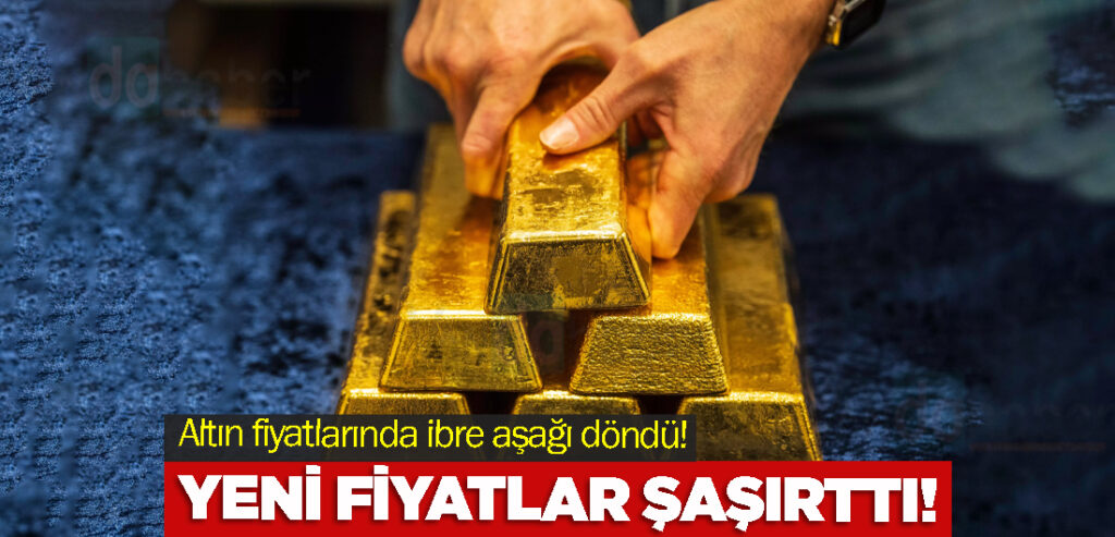 Altın fiyatlarında ibre aşağı döndü!