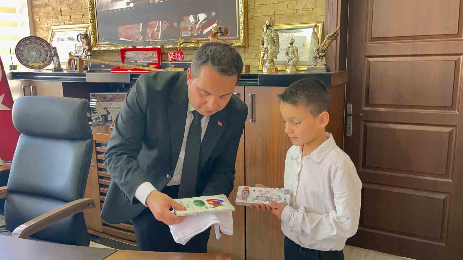 Kaymakam olmak isteyen Umut’un hayali gerçek oldu