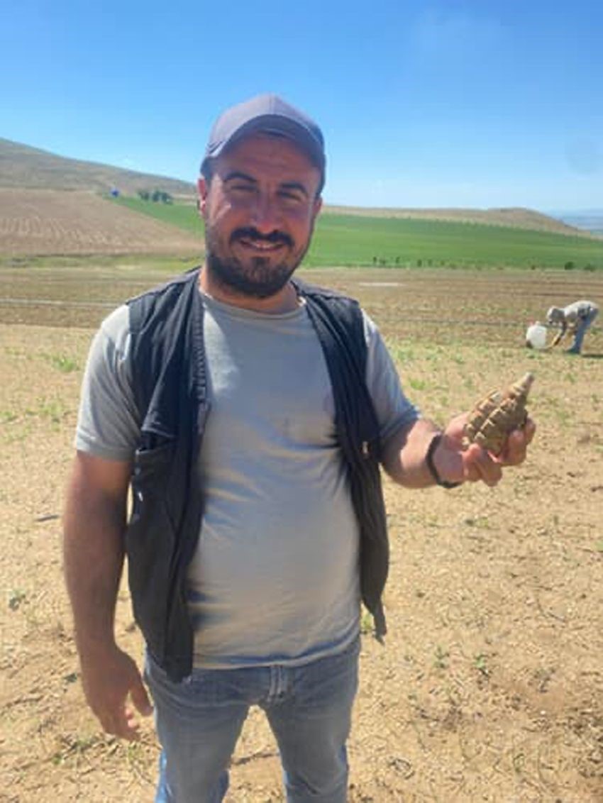 Ankara’da 104 yıllık patlamamış el bombası bulundu