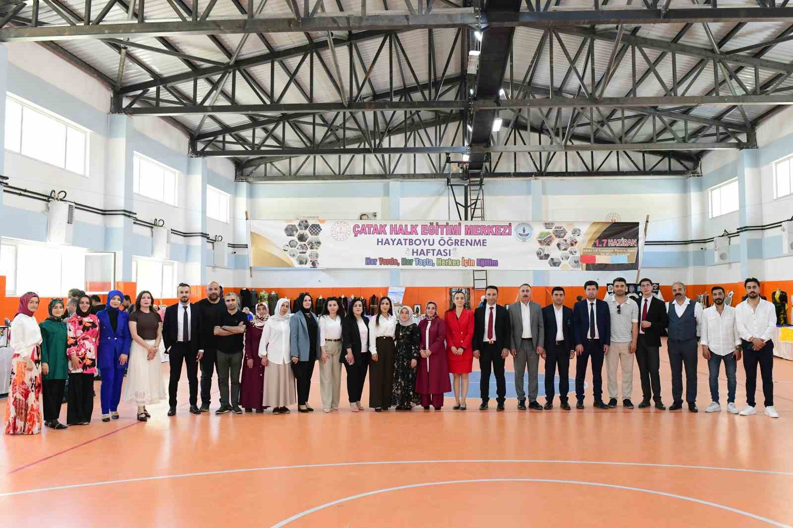 Çatak’ta yılsonu sergisi