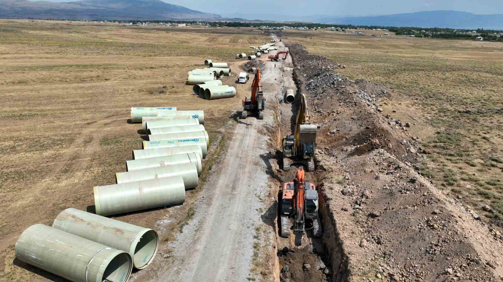 Van Erciş Pay Sulaması Projesi’nin yüzde 36’sı tamamlandı