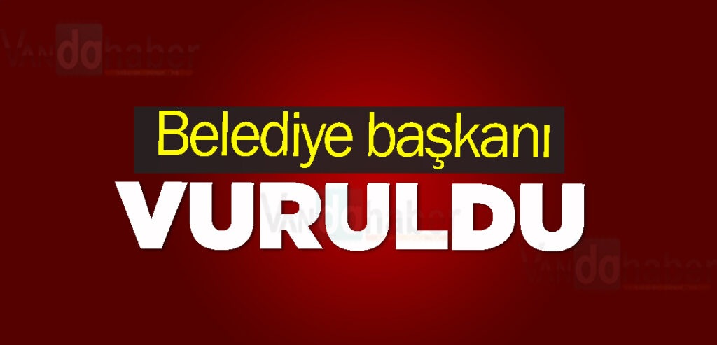 Belediye başkanı vuruldu