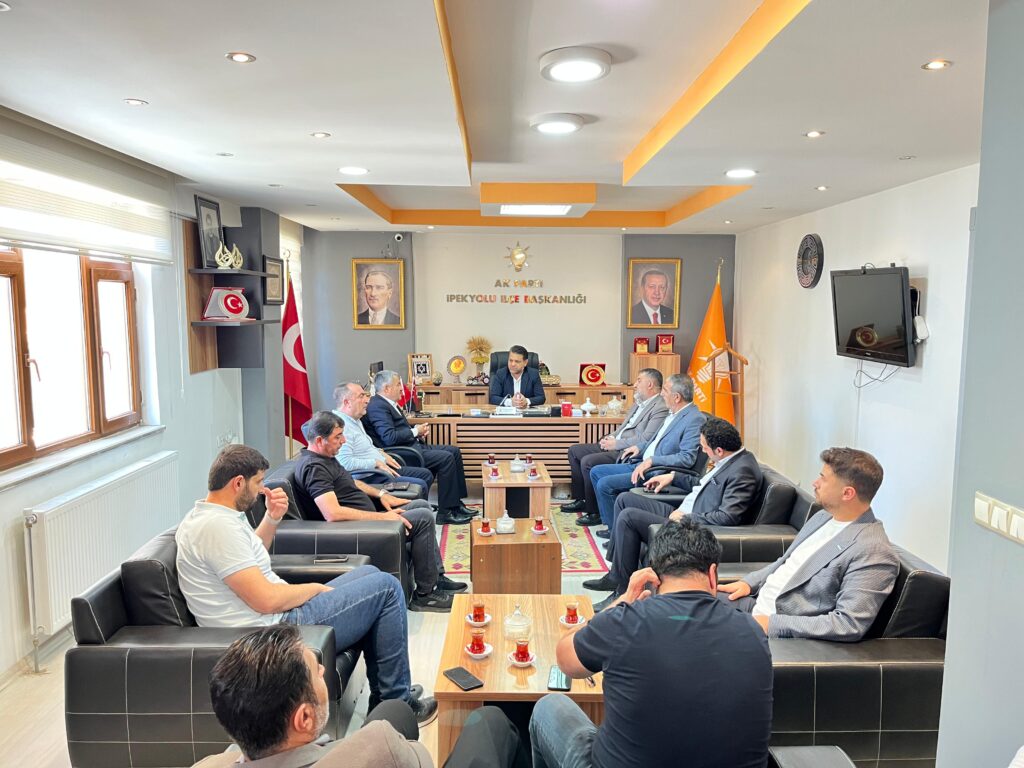 MÜSİAD'tan AK Parti İpekyolu İlçe Başkanlığı’na Ziyaret