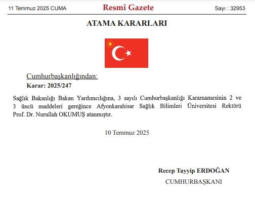 Erdoğan'dan kritik atamalar! 4 üniversitenin rektörü değişti