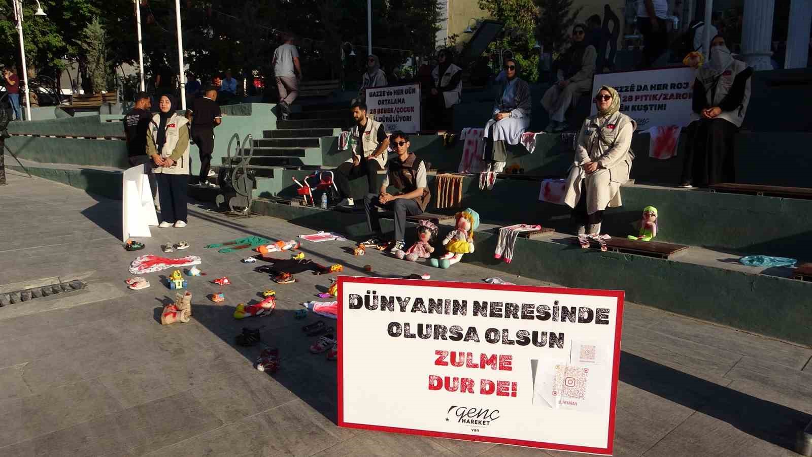 Van’da Gazze için anlamlı sergi