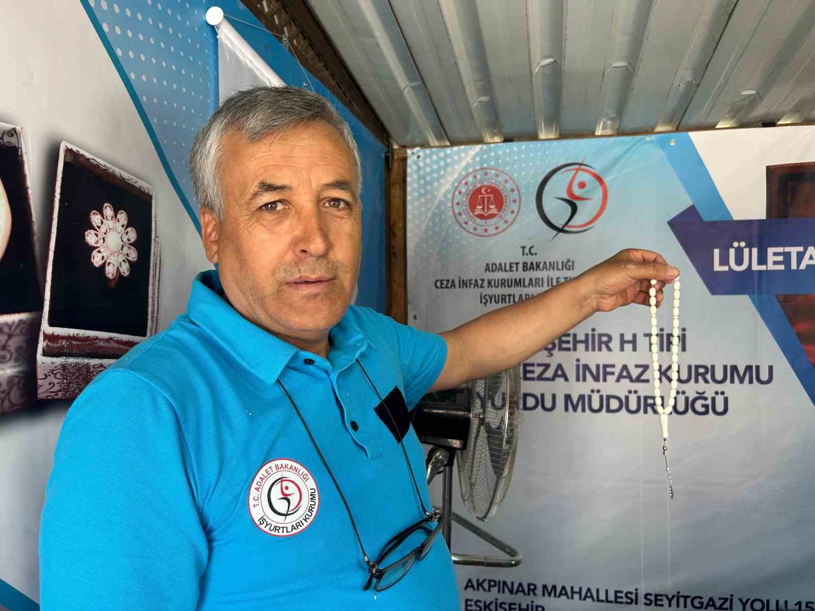 Eskişehir’in ‘beyaz altını’ lületaşı Van’da ilgi odağı oldu