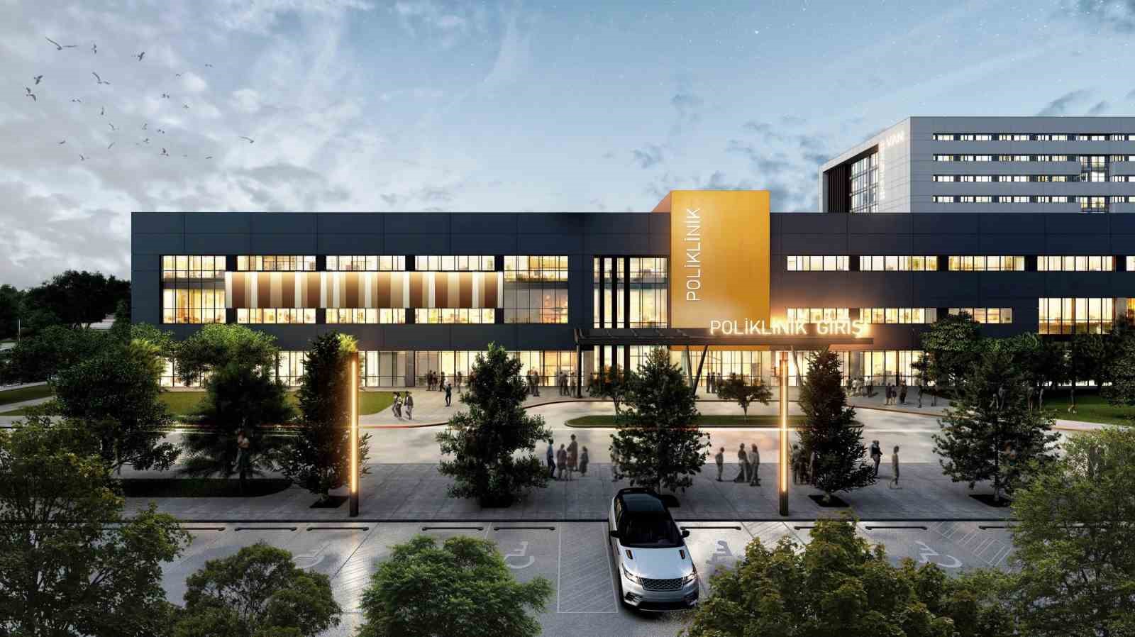 Van Şehir Hastanesi için ilk kazma vuruldu