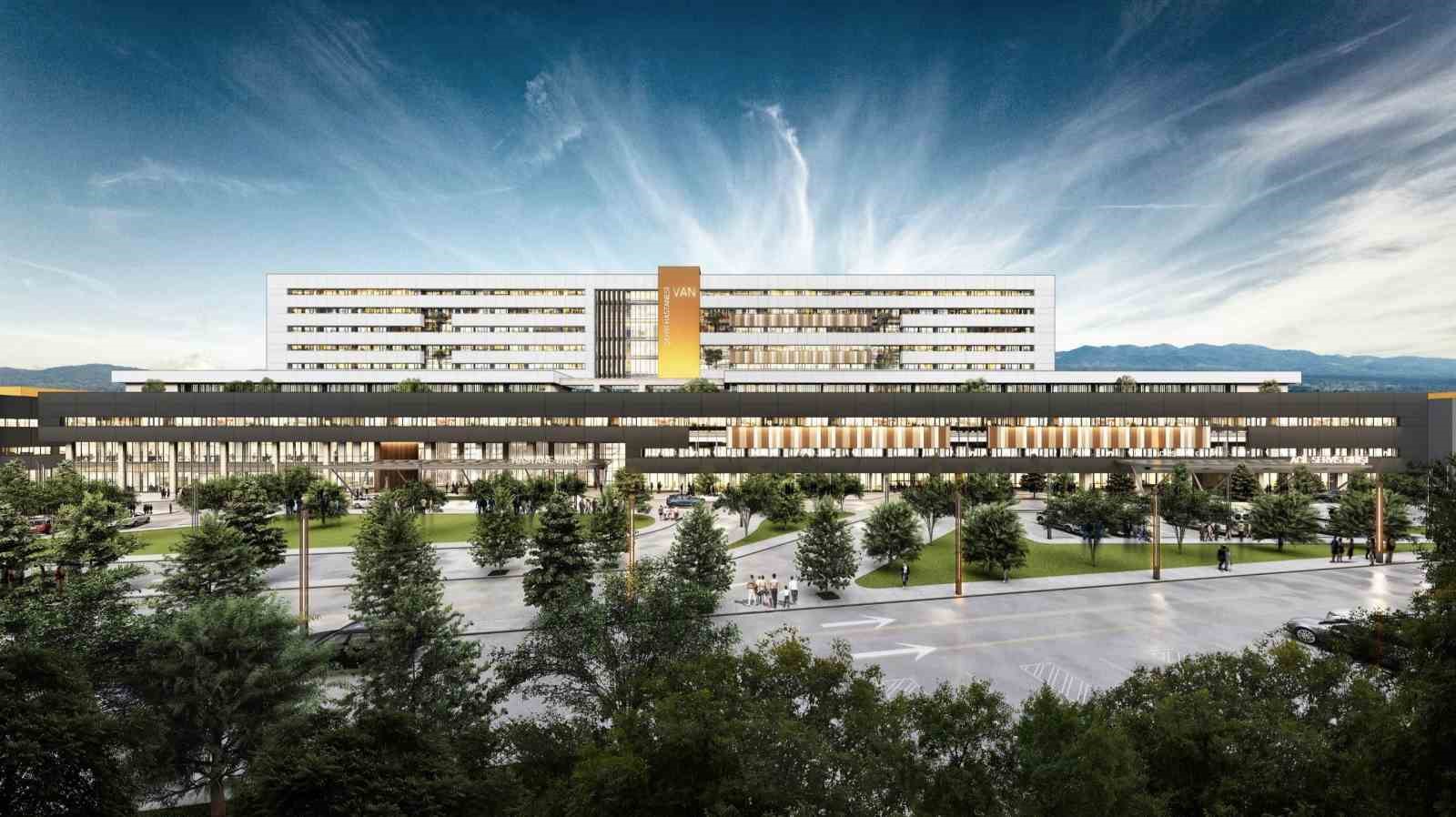 Van Şehir Hastanesi için ilk kazma vuruldu