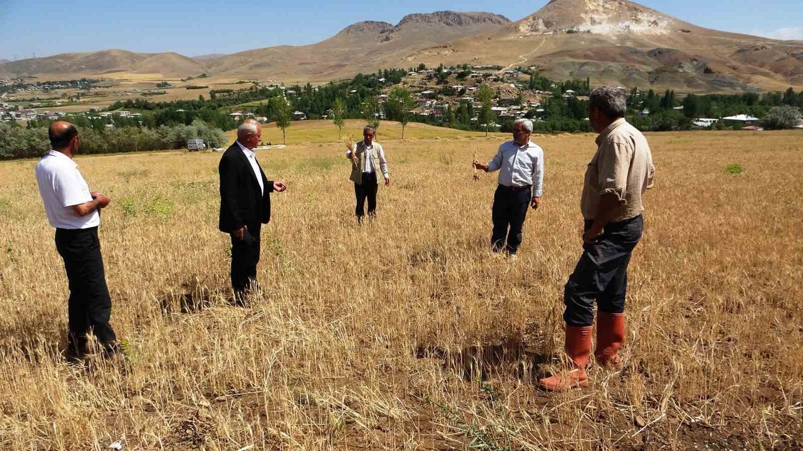 Vanlı çiftçiler sulama göleti istiyor
