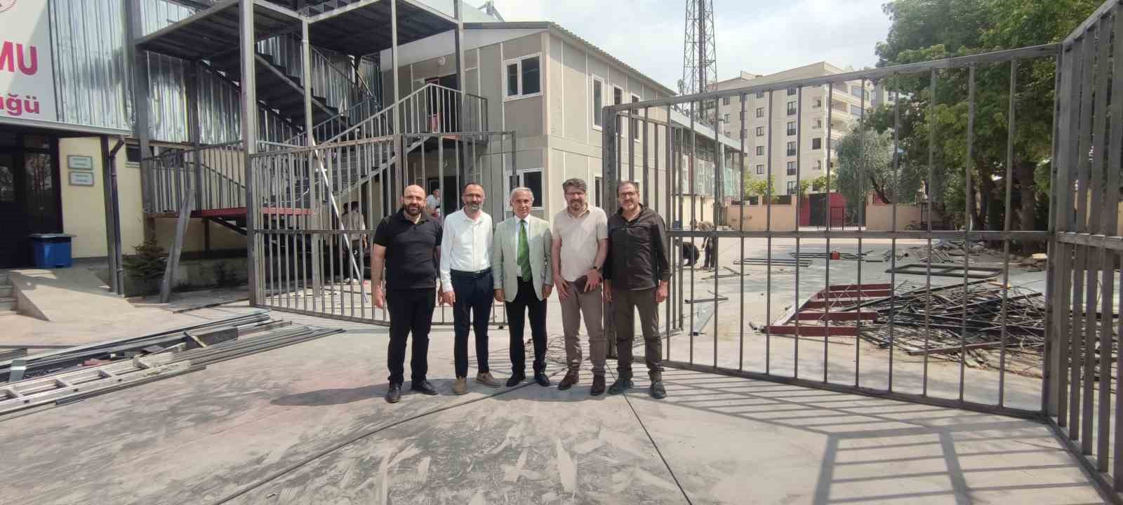 Van’da basın tribünü yeniden düzenleniyor