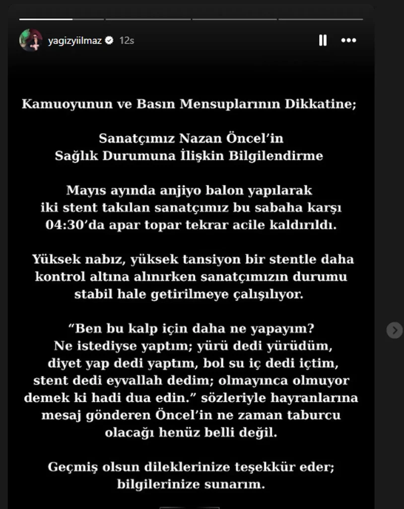 Ünlü Sanatçı Acilen Hastaneye Kaldırıldı!