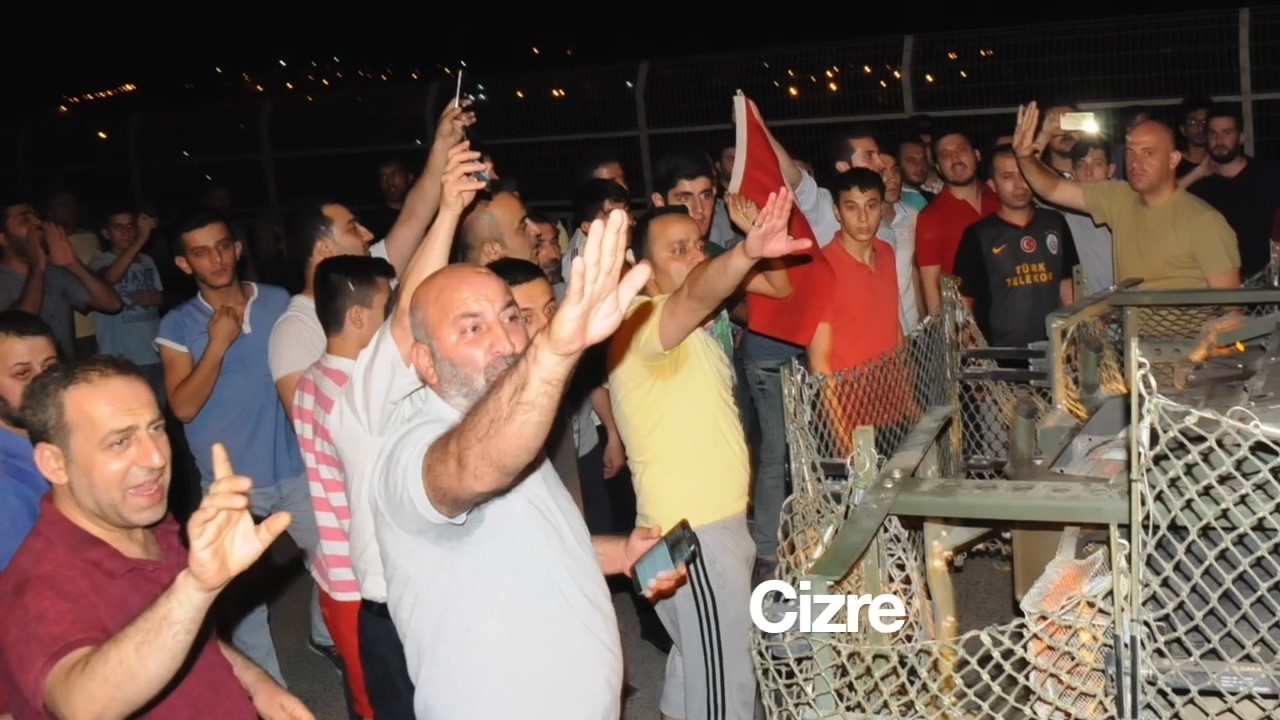 Şırnak’ta Cizre Köprüsü’nde Direniş