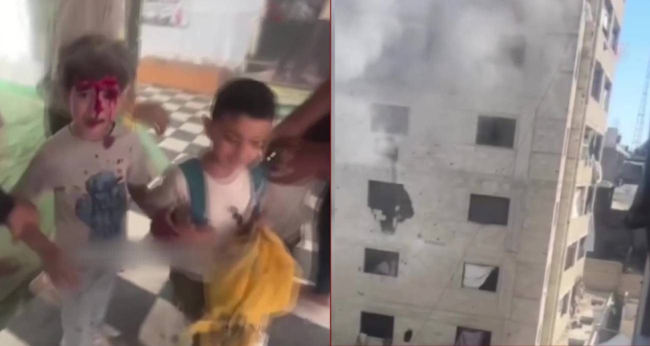 İsrail’den Gazze’de Anaokuluna Saldırı