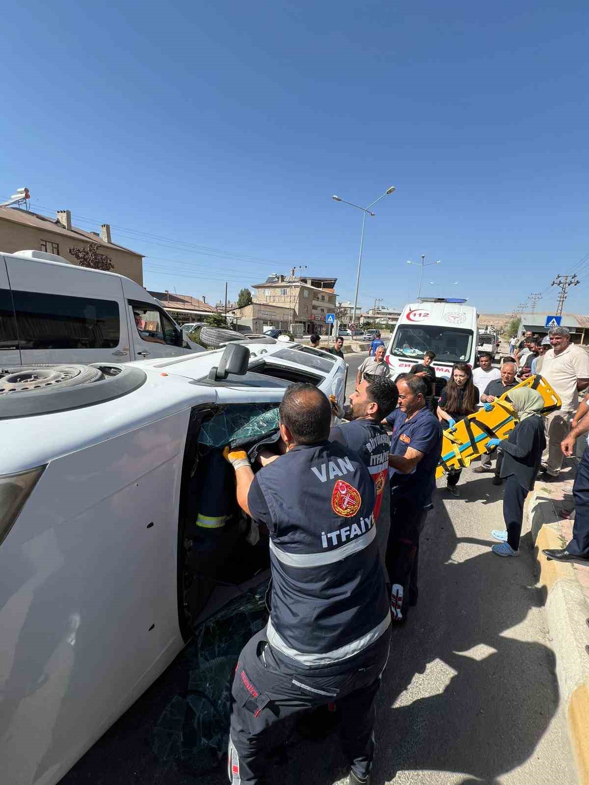 Van’da trafik kazası: 1 yaralı