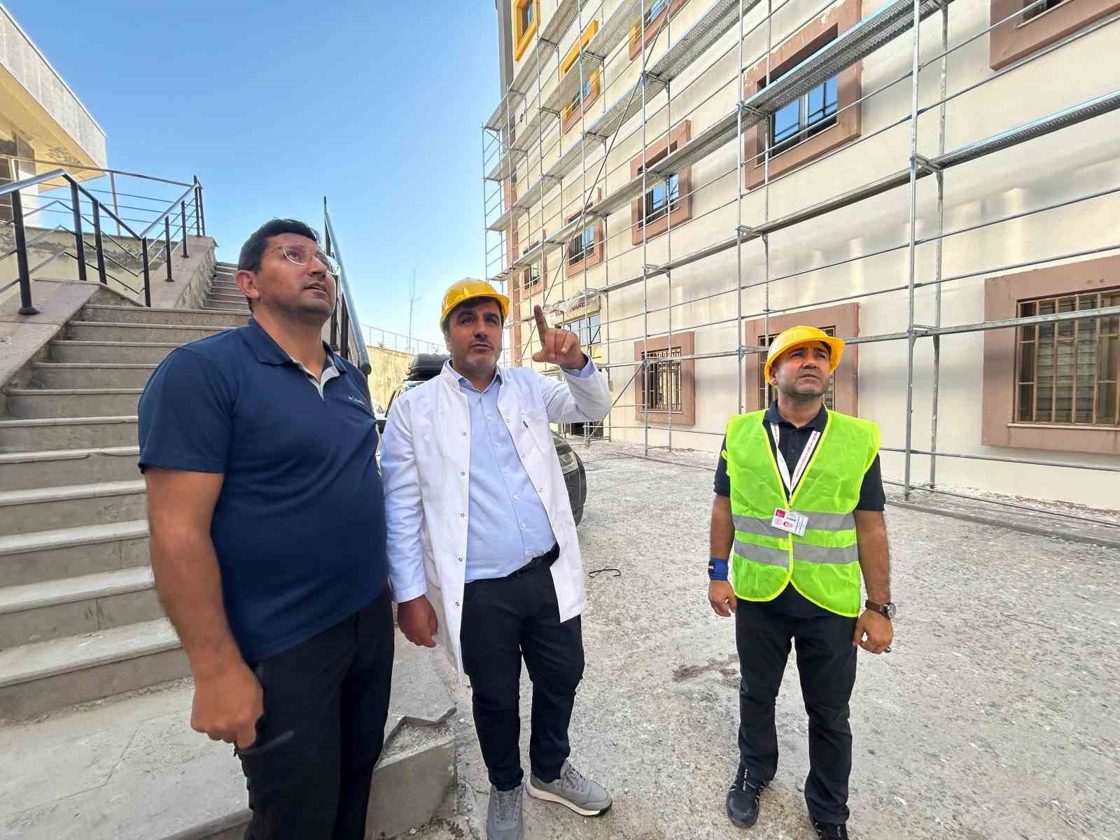 Van Eğitim ve Araştırma Hastanesi daha modern bir görünüme kavuşuyor