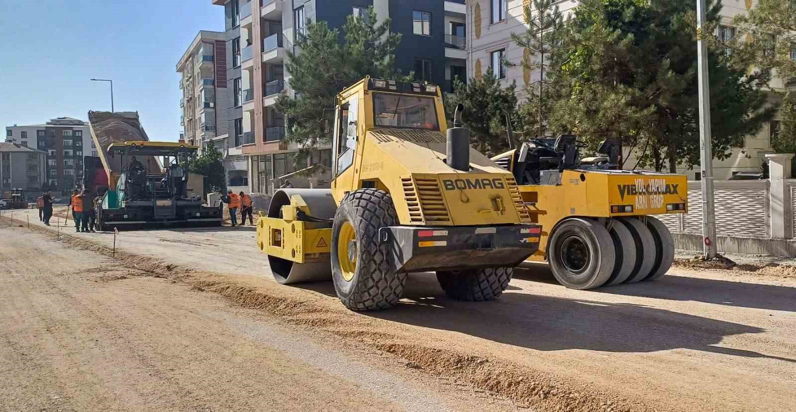 Terzioğlu caddesindeki çalışmalarda sona doğru