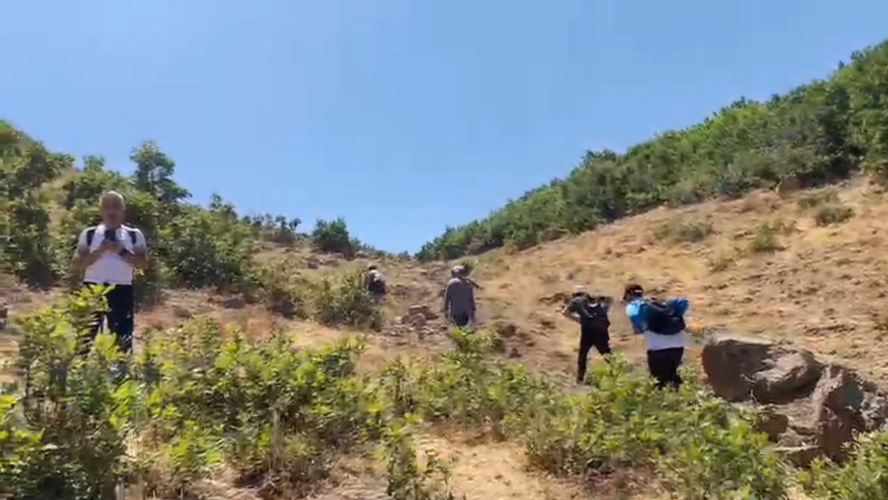 Kırkor Dağı’nda doğa yürüyüşü