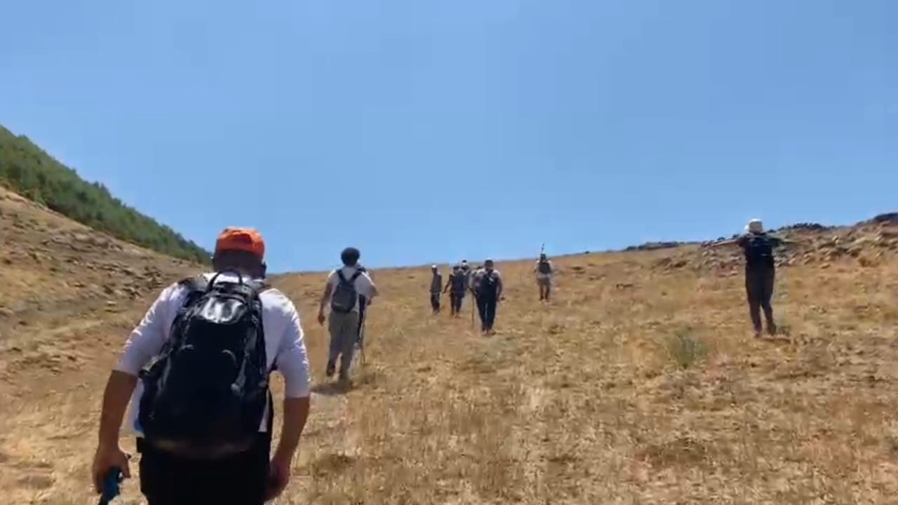 Kırkor Dağı’nda doğa yürüyüşü