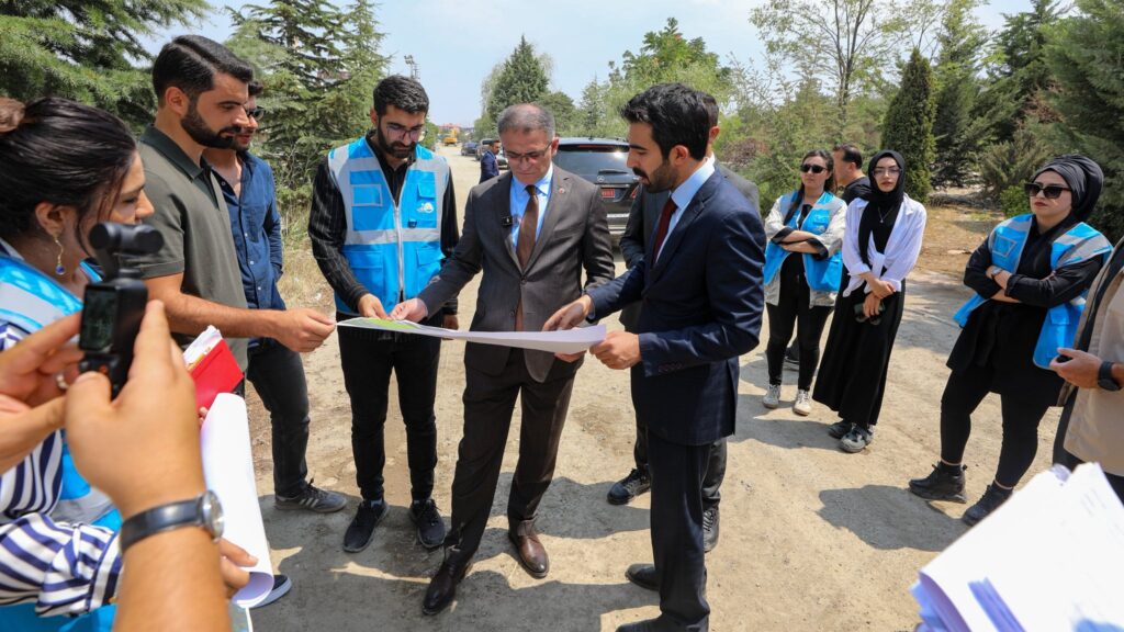 Van’ın Yeni Millet Bahçesinden son durum