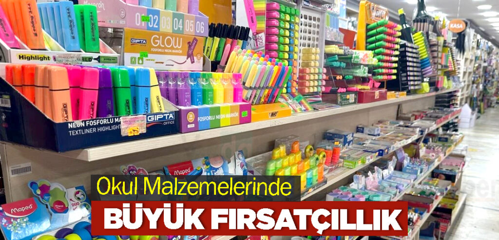 Okul Malzemelerinde Büyük Fırsatçıllık