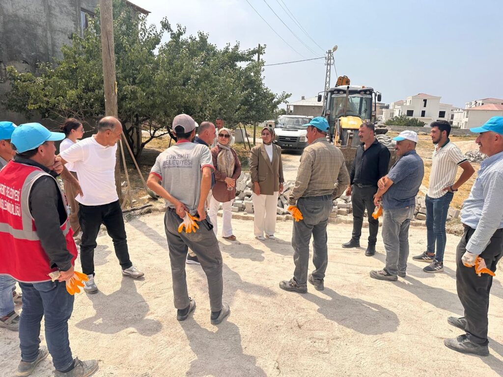 Edremit Belediyesi ilçedeki hizmet atağı