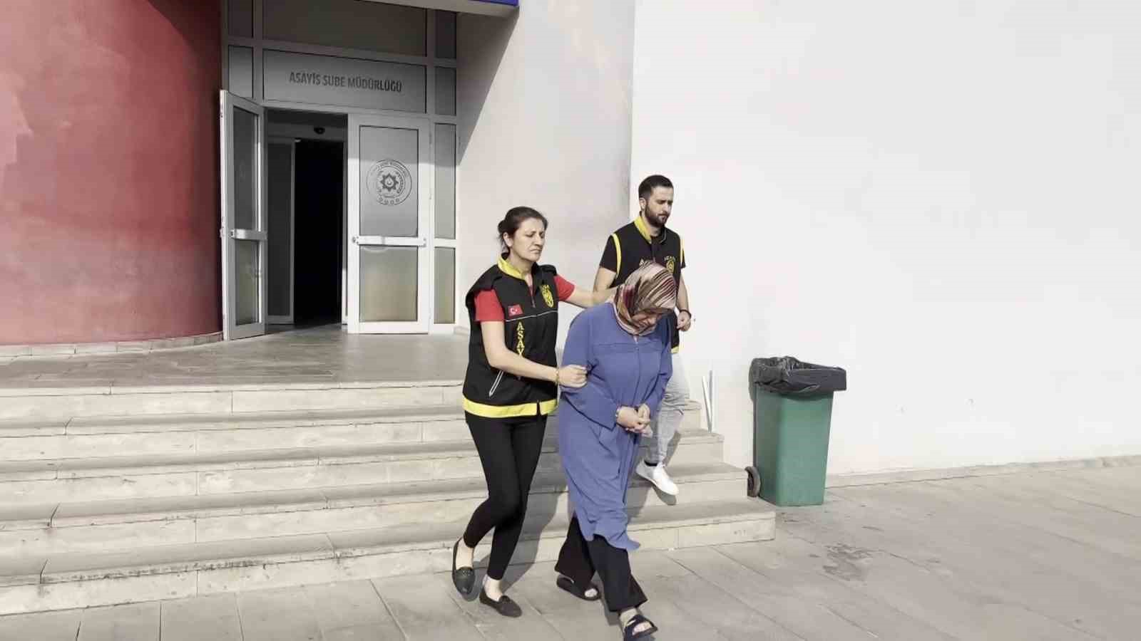 Eşini öldürmekle suçlanan kadın Adana’da yakalandı