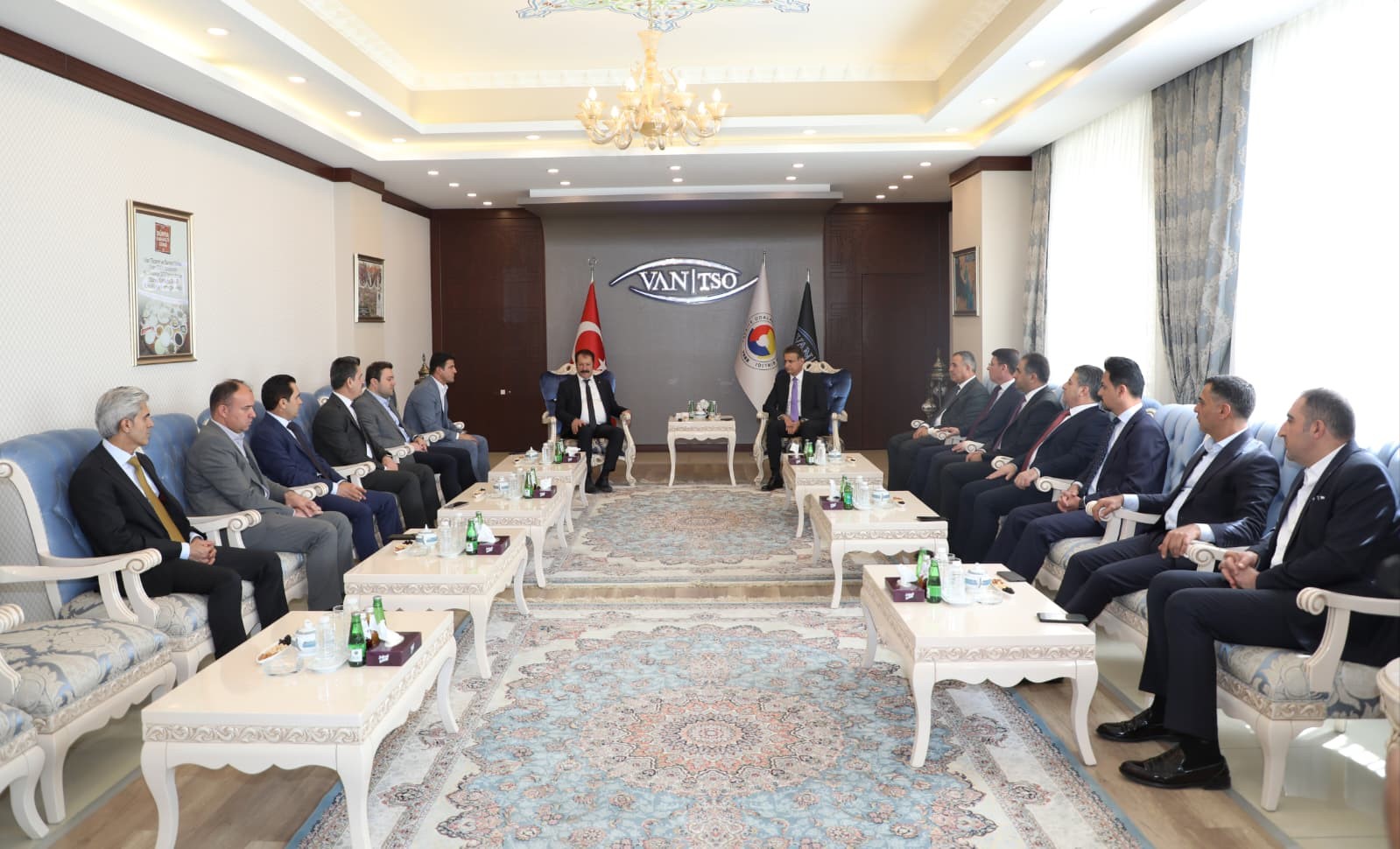 Soran Valisinden Van TSO’ya ziyaret