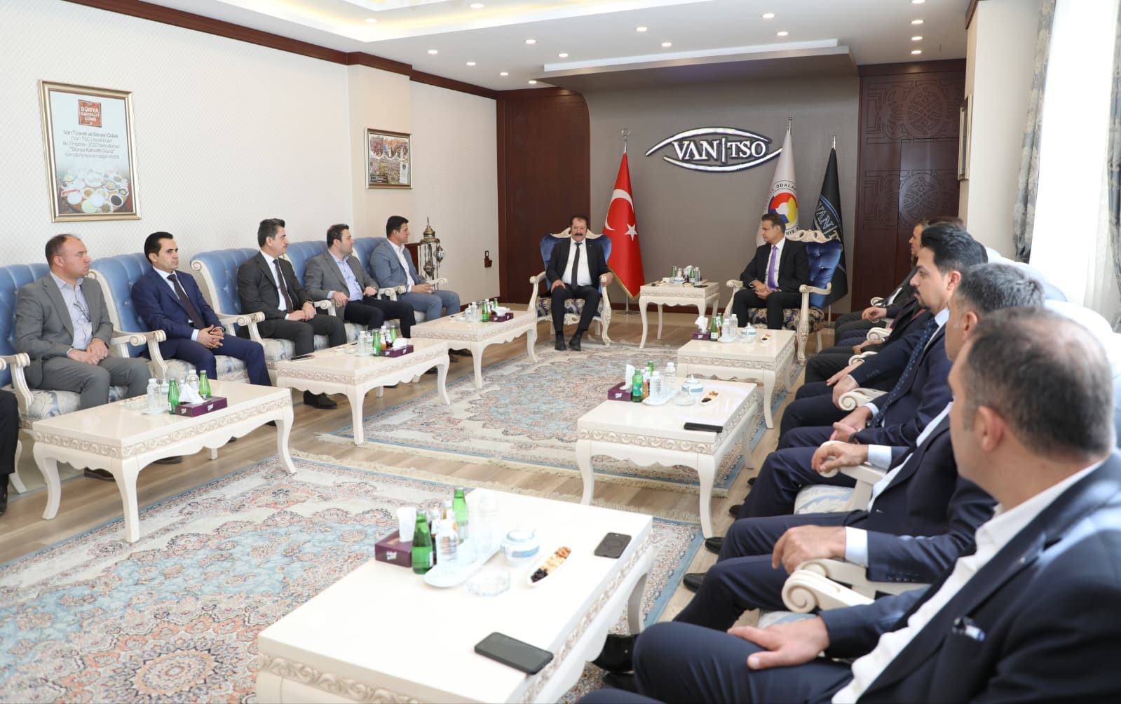 Soran Valisinden Van TSO’ya ziyaret