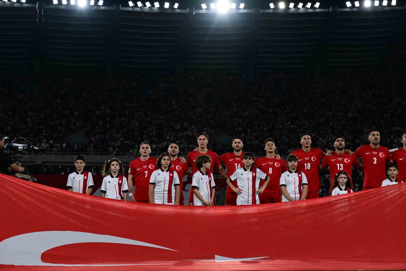 2026 FIFA Dünya Kupası Avrupa Elemeleri: Gürcistan: 2 - Türkiye: 3 (Maç sonucu)