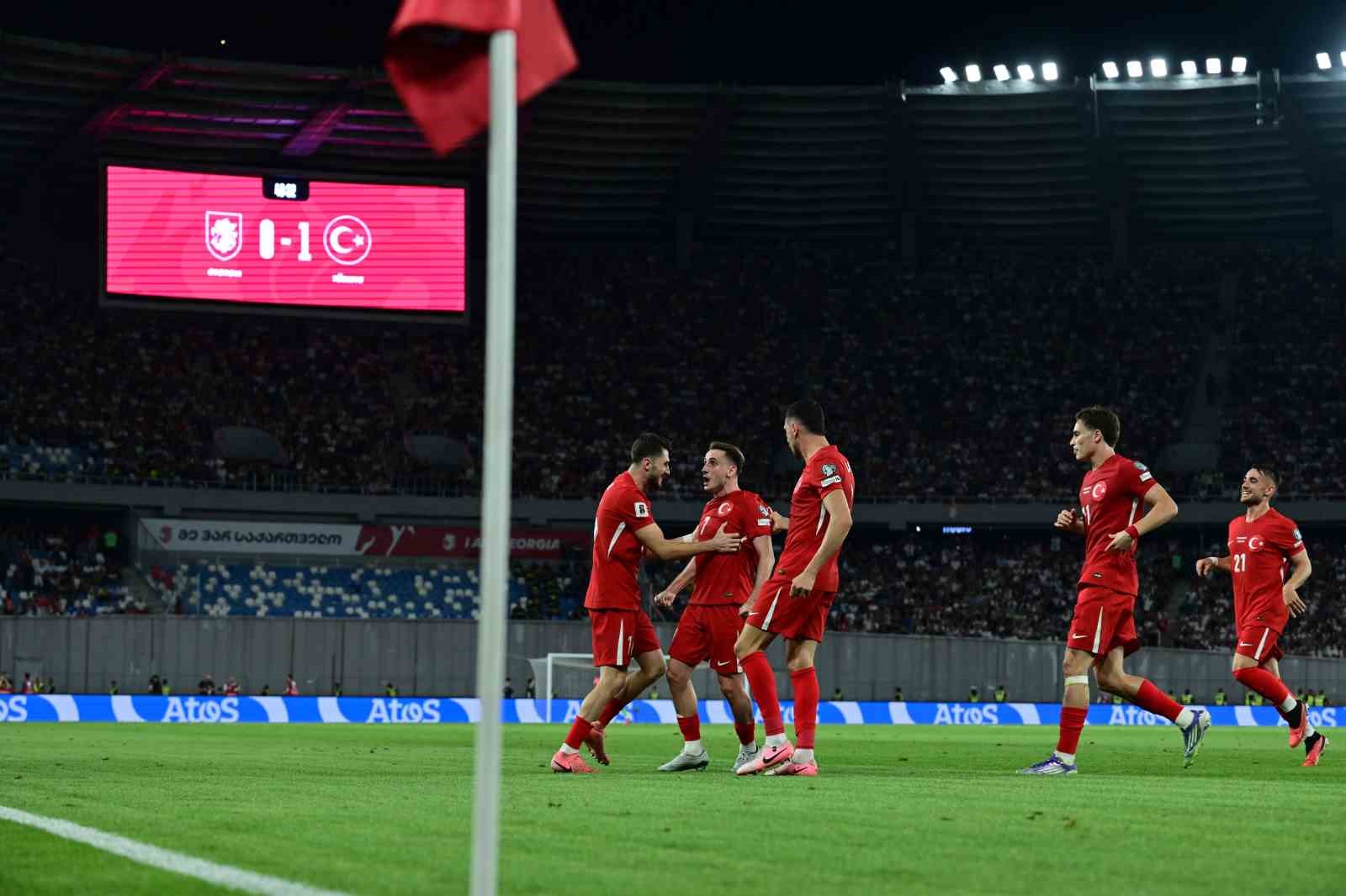 2026 FIFA Dünya Kupası Avrupa Elemeleri: Gürcistan: 2 - Türkiye: 3 (Maç sonucu)